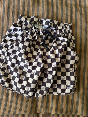 Seasta Surf check snoopy swim trunks